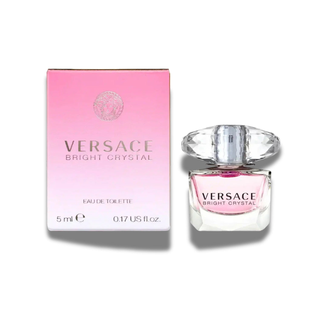 “Versace Bright Crystal EDT 5ml Mini Perfume Bottle”